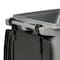 Toter Toter 64 Gal. Trash Can Graystone with Quiet Wheels and Lid ANA64 - alternate 8